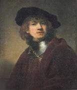 REMBRANDT Harmenszoon van Rijn Self-Portrait china oil painting artist